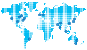Microsoft Azure DataCenters map